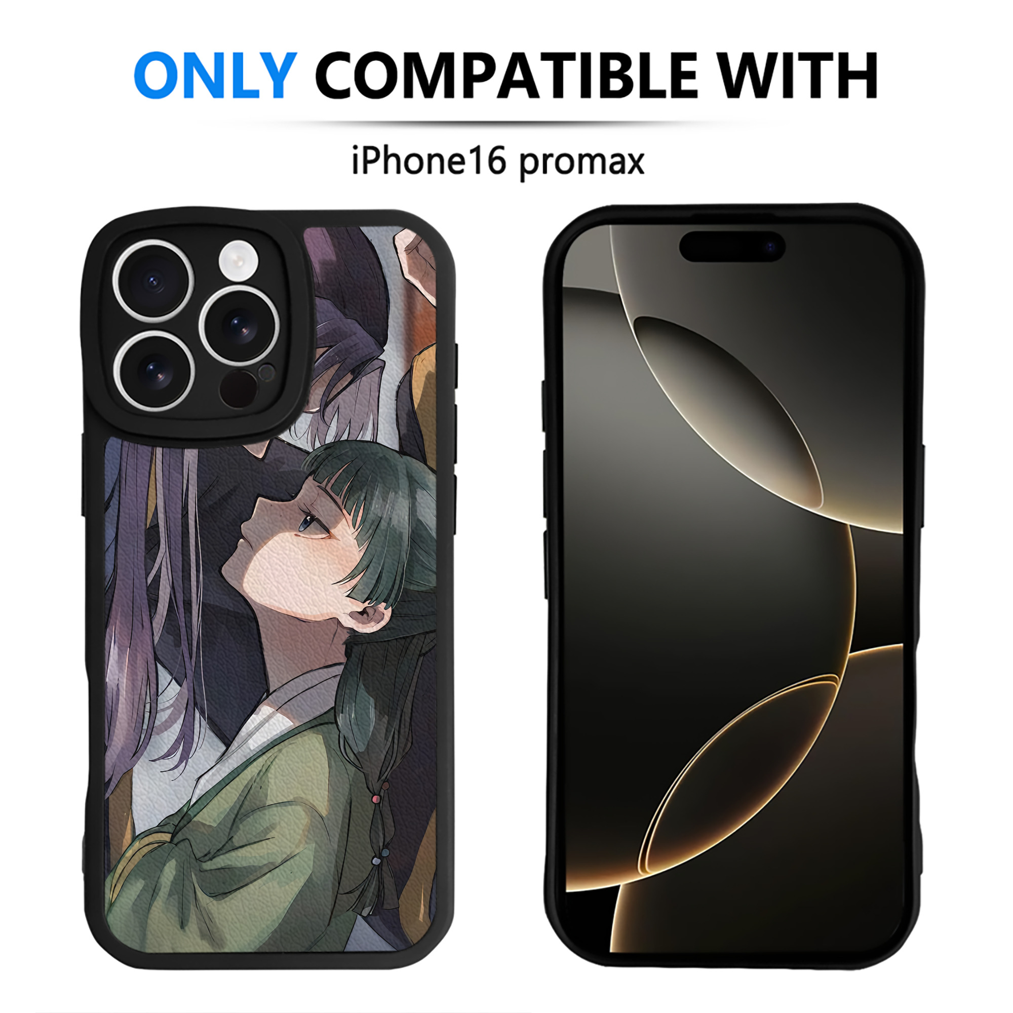 薬屋のひとりごと The Apothecary Diaries 【iPhone 16シリーズ対応】シリコンスマホケース（レザー調） 材質：シリコン